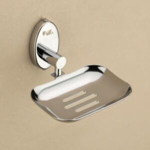 APPLE TOOLS AND HARDWARES STYLISH LUXURIOUS STAINESS STEEL BATHROOM ACCESSORIES, BATH COLLECTIONS LOREN CHROME SOAP DISH