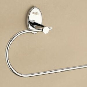 APPLE TOOLS AND HARDWARES STYLISH LUXURIOUS STAINESS STEEL BATHROOM ACCESSORIES, BATH COLLECTIONS LOREN CHROME NAPKIN RING