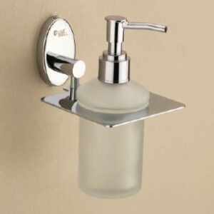 APPLE TOOLS AND HARDWARES STYLISH LUXURIOUS STAINESS STEEL BATHROOM ACCESSORIES, BATH COLLECTIONS LOREN CHROME SOAP DISPENSER